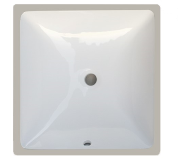 Hete verkoop onder teller keramische bassin glanzende witte badkamer wastafel