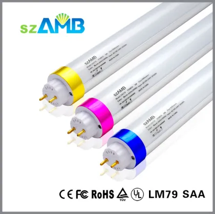 9w Ac185-277v Smd Led Fluorescent Tubes , Everlight 3528 T8 Led Tubes