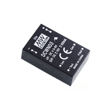 يعني Well DCWN Series DC-DC Converter 03W 06W 5/12/15V مصدر الطاقة الصناعي المغطى
