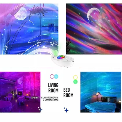 2024 DIY Galaxy Star Projector: Aurora Night Light for Bedroom