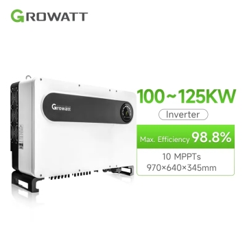 Growatt Three-Phase Solar Inverters: 100KW, 110KW, 120KW, 125KW, 230V Models for Efficient Renewable Energy Conversion