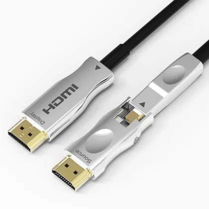 Long Distance Portable External Monitor AOC Cable 2.1 - 15ft to 300m 2K/4K/8K Support