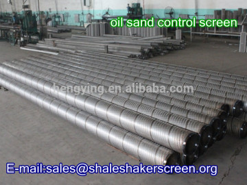 API 5CT sand control screen/bridge slotted screen pipe(professional manufactuer)