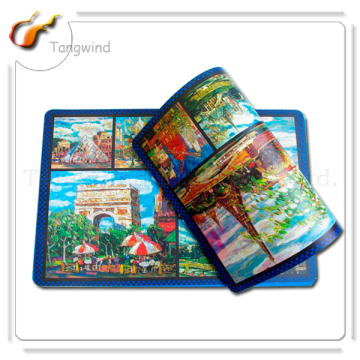 Promotional plastic table mat/high quality PP placemat