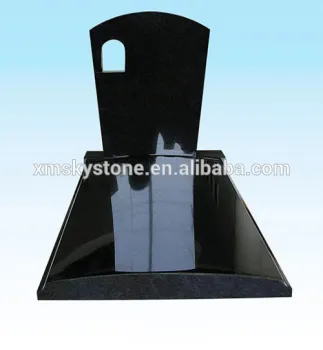 SKY-M14 Low Price Black With Open Window Grantie Monument Tombstone Headstone