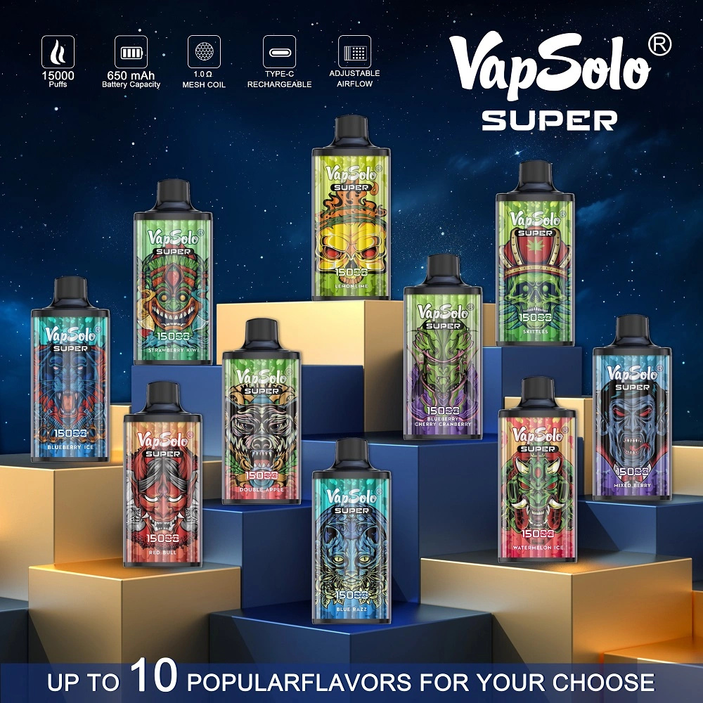Vapsolo 15000 Puff flavors Vapsolo 15000 Puff flavors