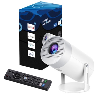 Proyector Wifi Smart Wifi MG50 - Cine en casa Portable ATV Edition con Voice Remote