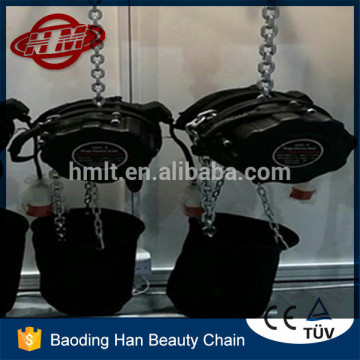 Black electric swing stage hoist,electric chain hoist.