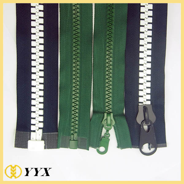 heavy duty plastic zipper