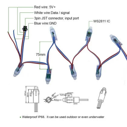 Addressable LED Pixel Module Lights