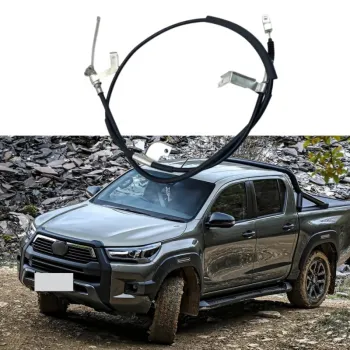 LUXESOEM Car Powertrain Handbrake Cable 46430-0K041 Brake Line for Hilux Vigo Rear RH 2WD Kun25 2004-2023 Parking Brake Cable