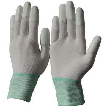 ENKERR pu finger tip coated glove