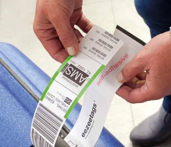 Custom Baggage Claim Ticket