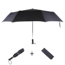 Taschenschirm Classic Black Faltbarer Regenschirm