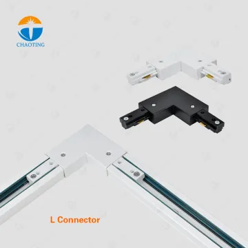 3 Wire L Connector Track Light System for LED Lights: Connectors and Accessories