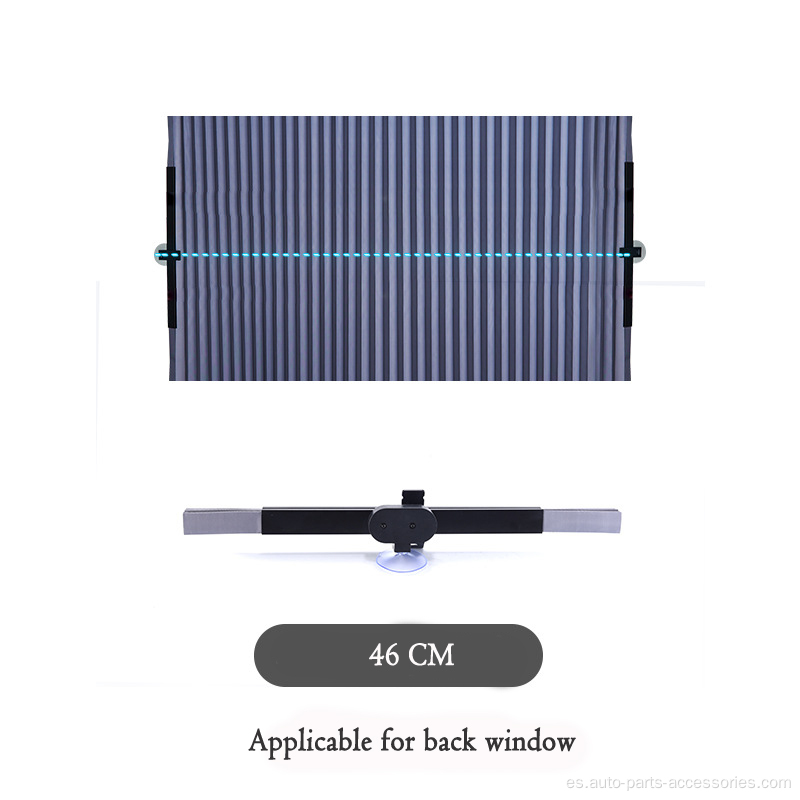 Rodillo retráctil automático de aluminio Sol reflectante de sol