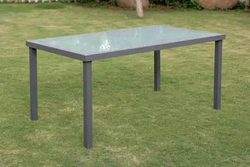 rectangular garden table