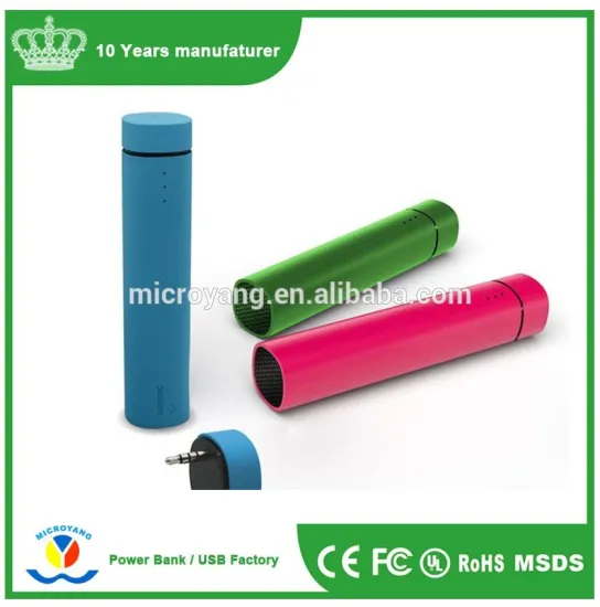 New Products round Outdoor Rechargeable Wireless Bluetooth Speaker with Power Bank