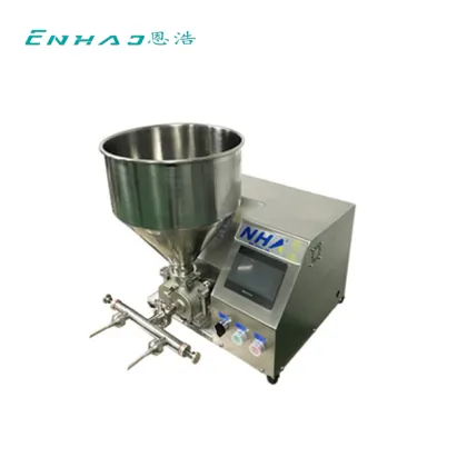 Professional Machine for Filling Cakes, Bread, and Pastries with Cream