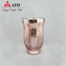 Ato Home Decoration Kerzenhalter mit Beschleunigung mit besprühten Rosenfarbe