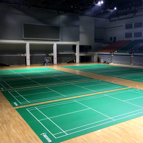 Suelo de bádminton de PVC con BWF