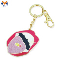 Wholesale custom opener glitter keychain