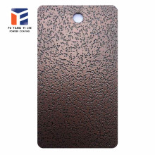 Tone marteau en bronze peinture en poudre en polyester époxy brillant