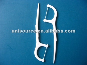 Dental clean flossers with toothpick
