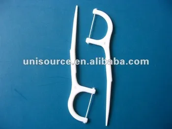 Dental clean flossers with toothpick