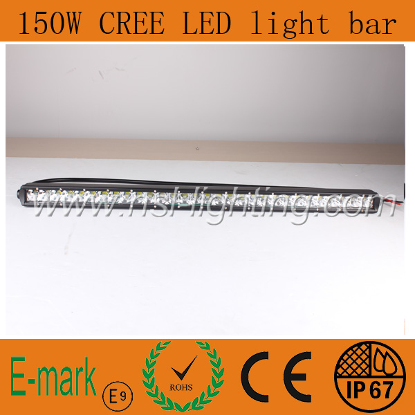 New 33inch 150W CREE LED Light Bar 5W X 10PCS Offroad Driving Auto Fog 12V24V Spot Flood Combo Working Lamp Nsl-15030m-150W