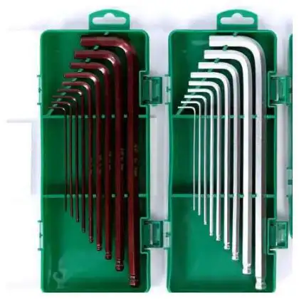 Box Allen Key and Wrench Set