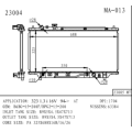 Mazda의 라디에이터 323 1.3 I OEM B6BG-15-200F