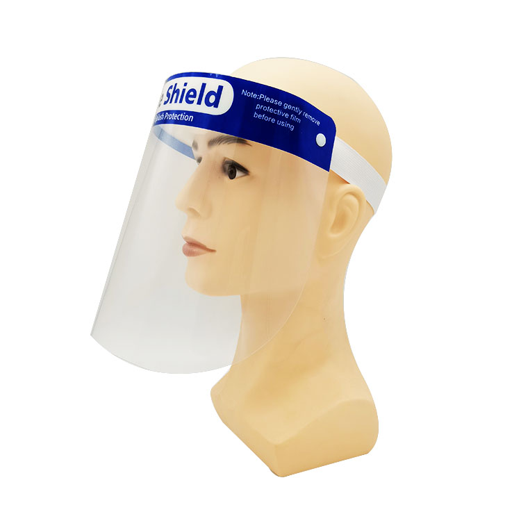 Reusable Clear Plastic Full Protective Face Shield Visor