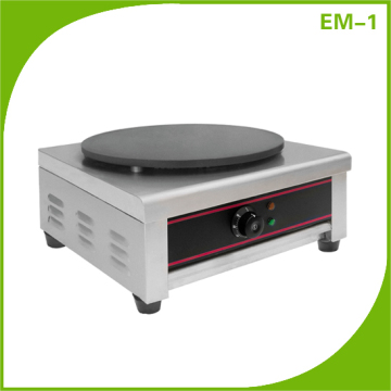 Hot Sale Restaurant Commercial Crepe Machine/Electric Pancaker Maker/ Crepe Maker EM-1