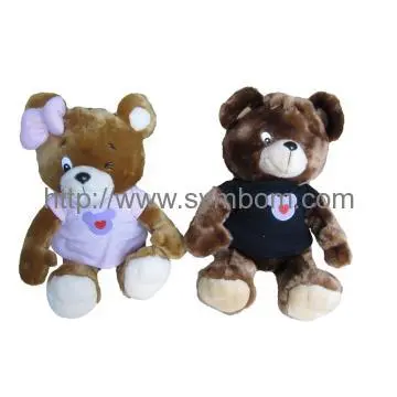 2012 Christmas Plush Stuffed Teddy Bears Toy Happy Bears