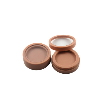TM-ES6191A 6g Eye Shadow Case Plastic Round Skylight Powder Blusher Box