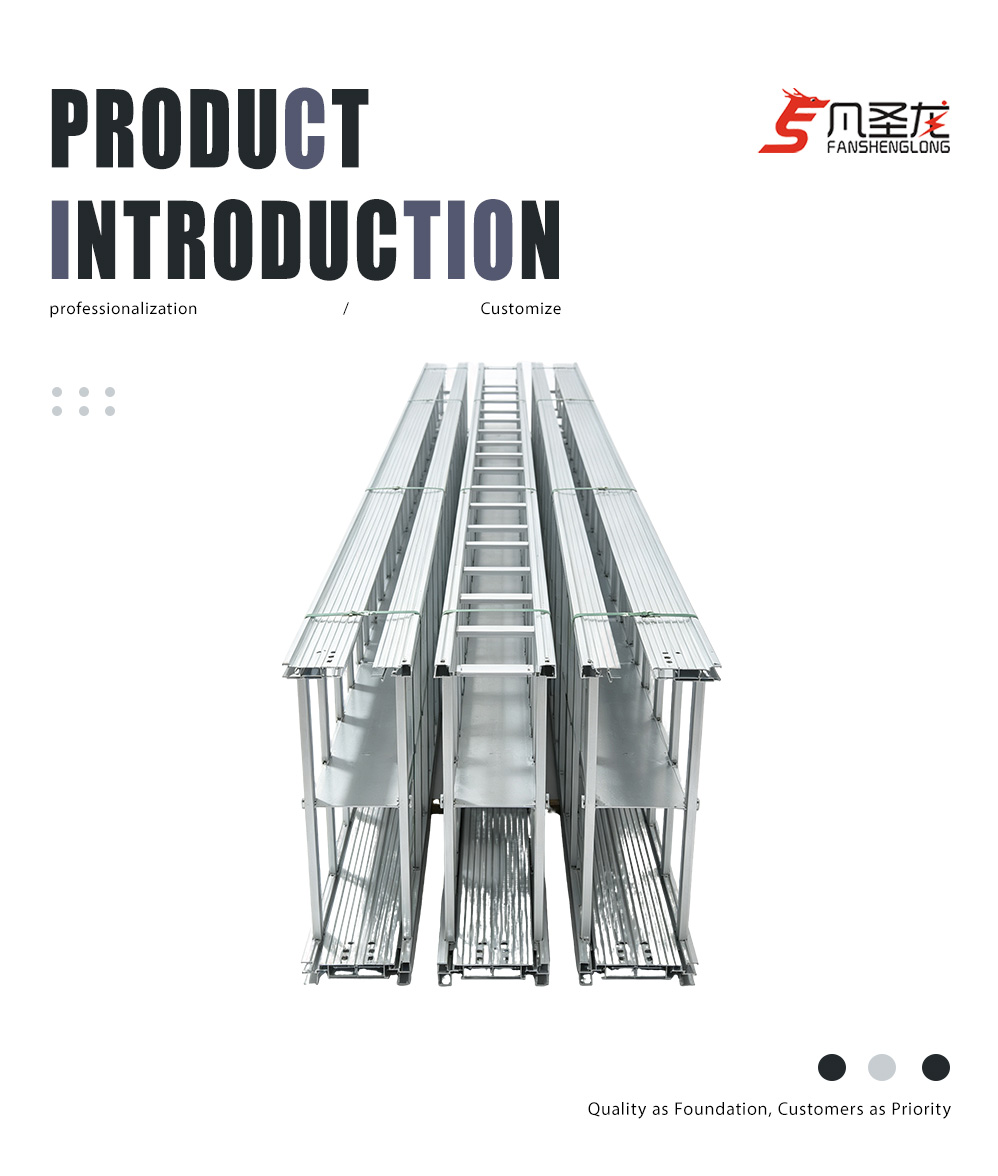 2-Aluminum alloy ladder cable tray-X
