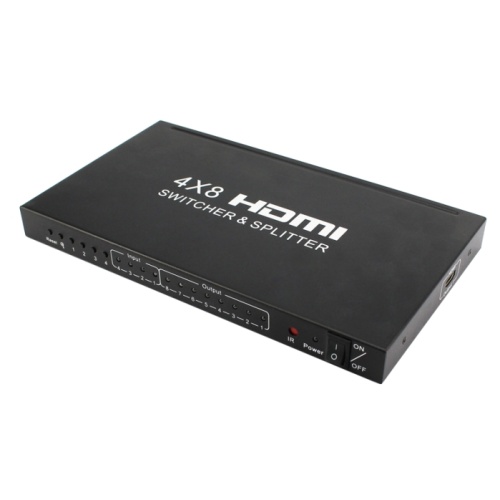 4x8 hdmi splitter switch with remote controller