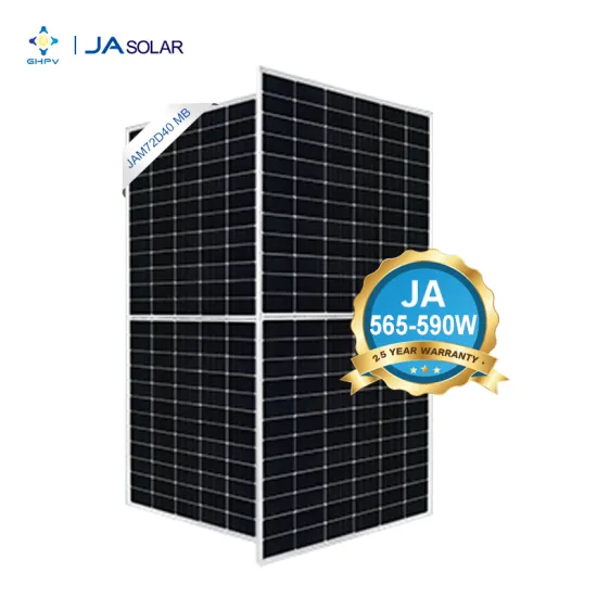 J.A Solar Deep Blue 4.0 Pro Solar Panel: 565W - 590W N-Type Bifacial Photovoltaic Panels