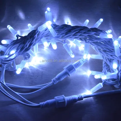 LED Curtain Star Icicle Lights Warm Decoration