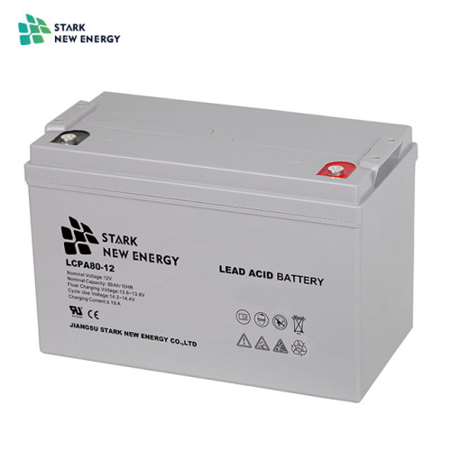 12V80Ah Lead Acid Battery For Solar System