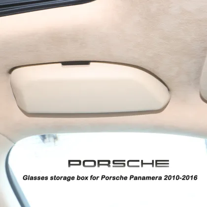 Car Sunglasses Case Storage Box for Porsche Panamera