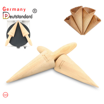 Ice cream cone maker tools wood cone tool