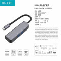 4-in-1 USB3.0 PD Data Type-C Hab Station