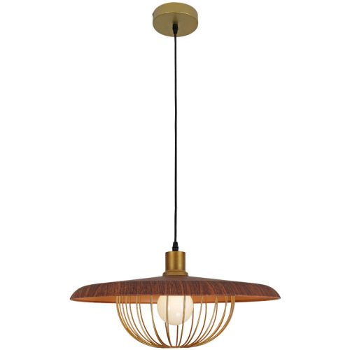 LEDER Drop Wooden Pendant Lights