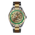 Stainless steel Lady's skeleton automatic watch