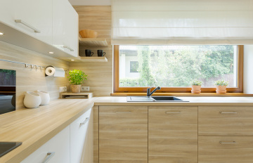 Imitation Wood Grain Cabinet