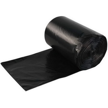 hand tie plastic garbage bag with star sealed