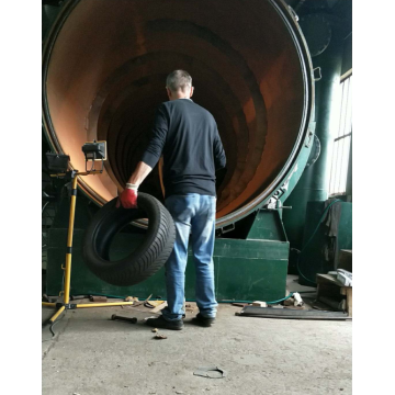 Waste Tyre to Fuel Oil Pyrolysis Machine