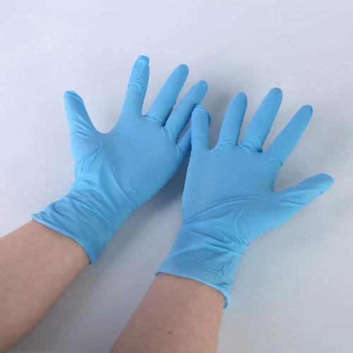 Hochwertige puderfreie nitrile Handschuhe mit Design -eigenen Boxhandschuhen